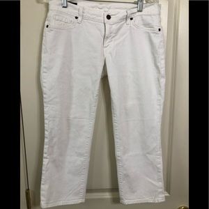 Citizens of Humanity low waist white jeans
